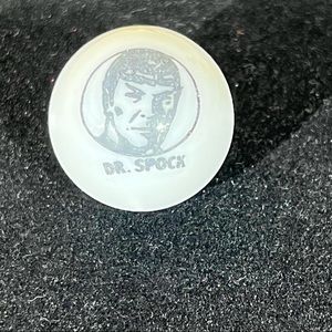 Vintage Dr Spock Collectible Marble - Star Trek